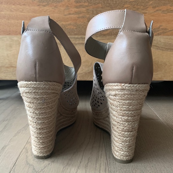 Beige Rope Wedges - Picture 6 of 11